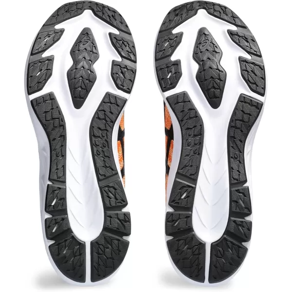 imageASICS Mens DYNABLAST 3 Running ShoesBright OrangeBlack