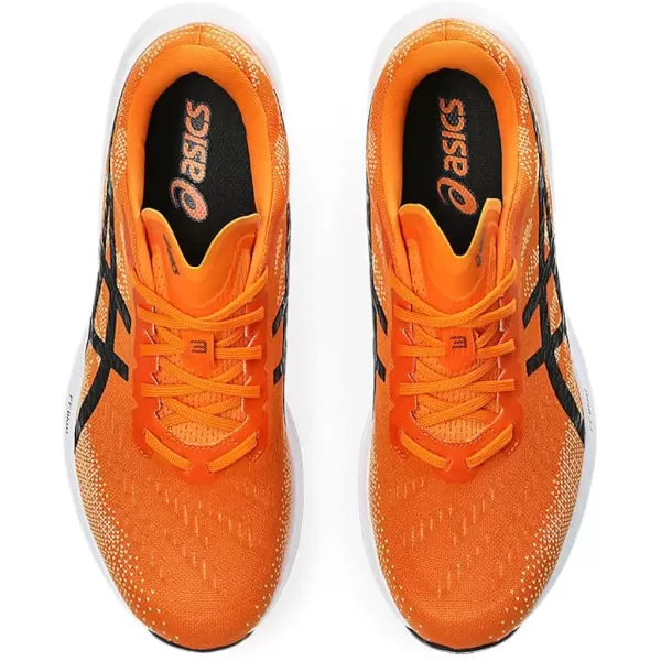imageASICS Mens DYNABLAST 3 Running ShoesBright OrangeBlack