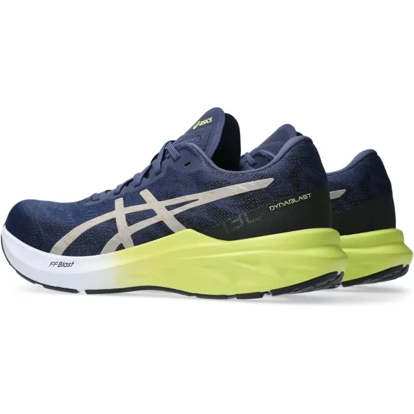 imageASICS Mens DYNABLAST 3 Running ShoesDeep OceanMoonrock