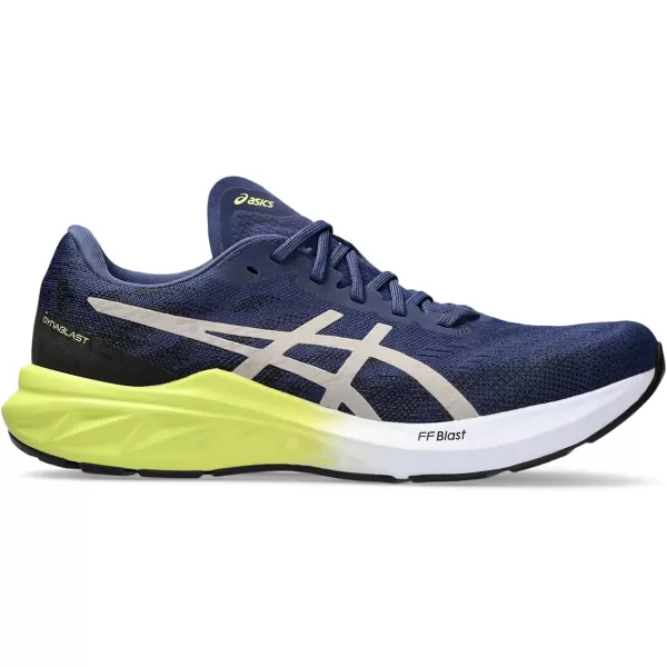 imageASICS Mens DYNABLAST 3 Running ShoesDeep OceanMoonrock