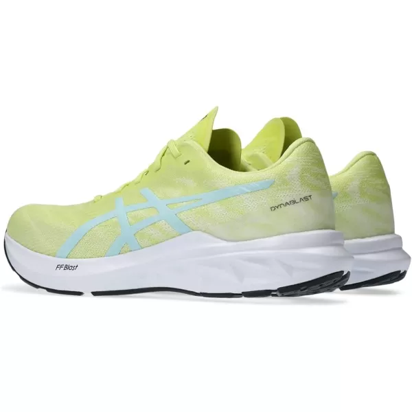 imageASICS Mens DYNABLAST 3 Running ShoesGlow YellowAquamarine