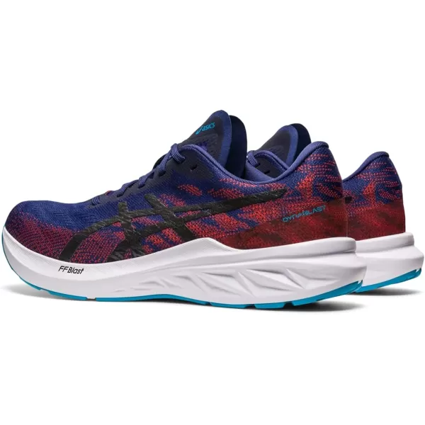 imageASICS Mens DYNABLAST 3 Running ShoesIndigo BlueBlack