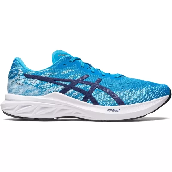 imageASICS Mens DYNABLAST 3 Running ShoesIsland BlueIndigo Blue