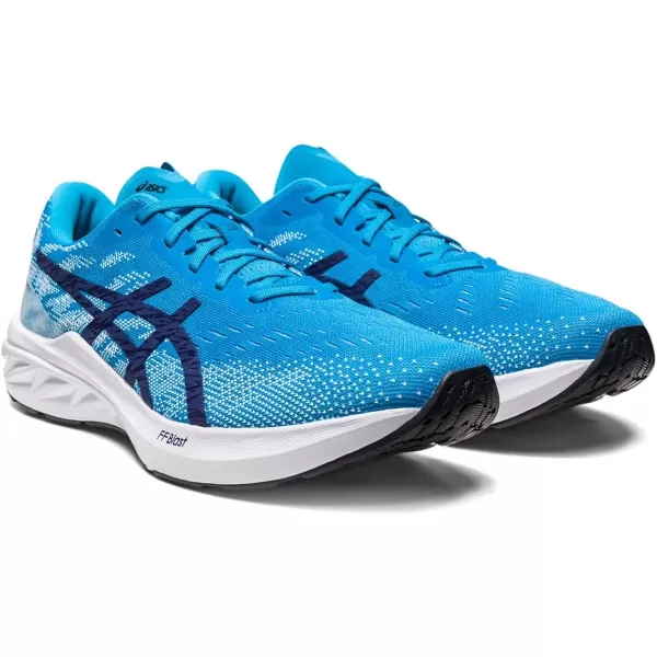 imageASICS Mens DYNABLAST 3 Running ShoesIsland BlueIndigo Blue