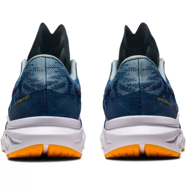 imageASICS Mens DYNABLAST 3 Running ShoesLight SteelDeep Ocean