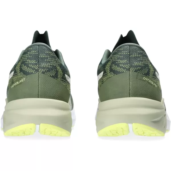 imageASICS Mens DYNABLAST 3 Running ShoesRain ForestDried Leaf Green