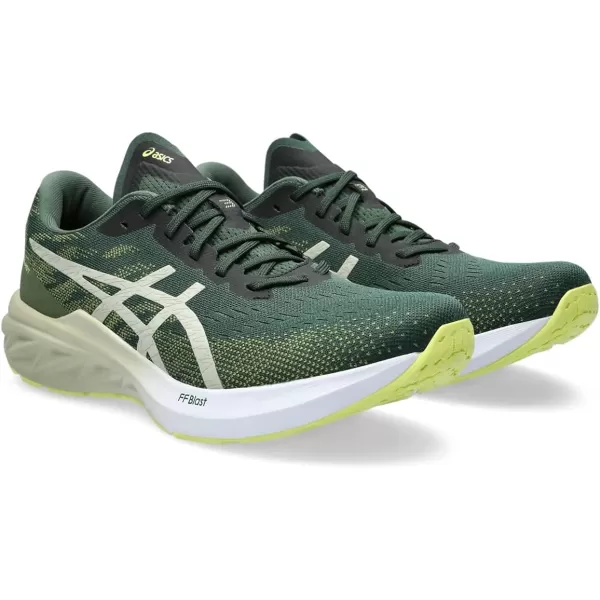 imageASICS Mens DYNABLAST 3 Running ShoesRain ForestDried Leaf Green