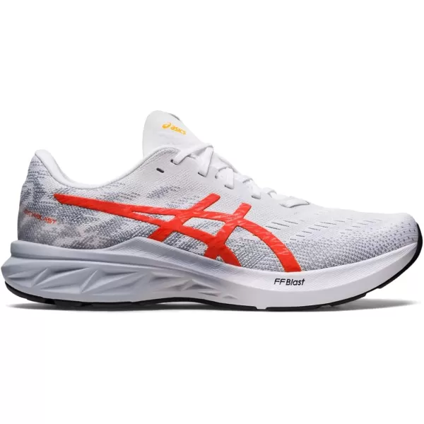 imageASICS Mens DYNABLAST 3 Running ShoesWhiteCherry Tomato