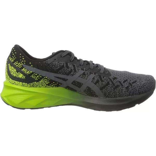 imageASICS Mens Dynablast Running ShoesBlack Lime Zest