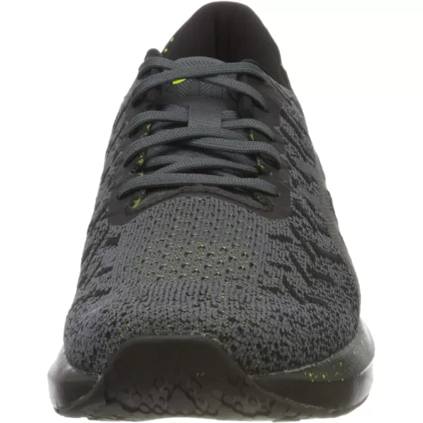 imageASICS Mens Dynablast Running ShoesBlack Lime Zest