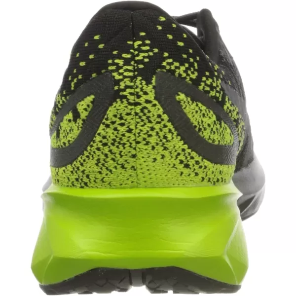 imageASICS Mens Dynablast Running ShoesBlack Lime Zest