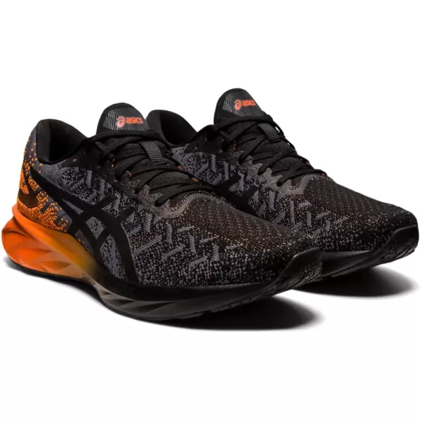 imageASICS Mens Dynablast Running ShoesBlackMarigold Orange