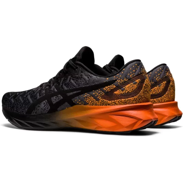 imageASICS Mens Dynablast Running ShoesBlackMarigold Orange
