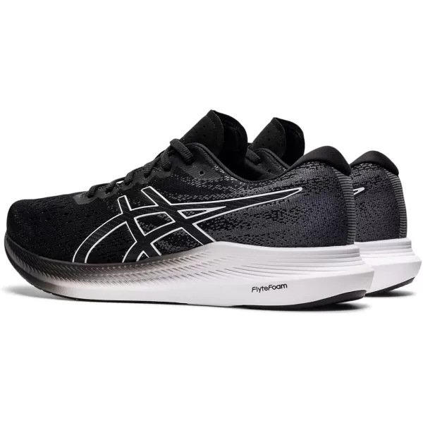 imageASICS Mens EvoRide 3 Running ShoesBlackWhite