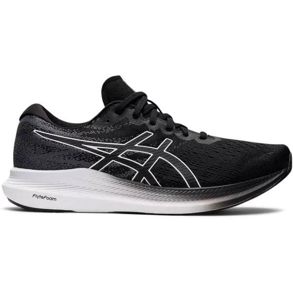 imageASICS Mens EvoRide 3 Running ShoesBlackWhite