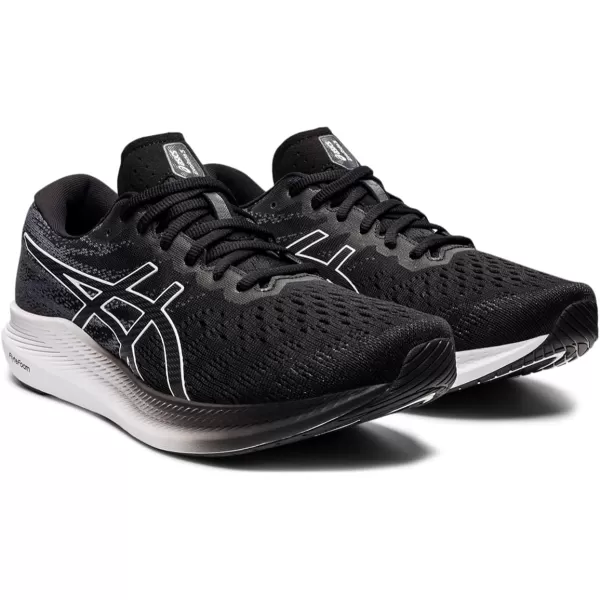imageASICS Mens EvoRide 3 Running ShoesBlackWhite