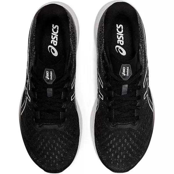 imageASICS Mens EvoRide 3 Running ShoesBlackWhite