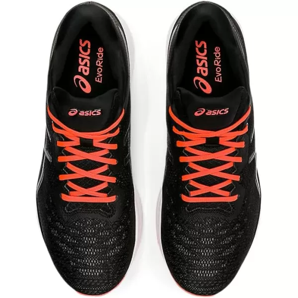 imageASICS Mens EvoRide Running ShoesBlackGraphite Grey