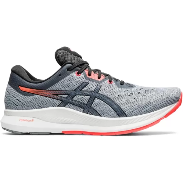 imageASICS Mens EvoRide Running ShoesSheet RockFlash Coral