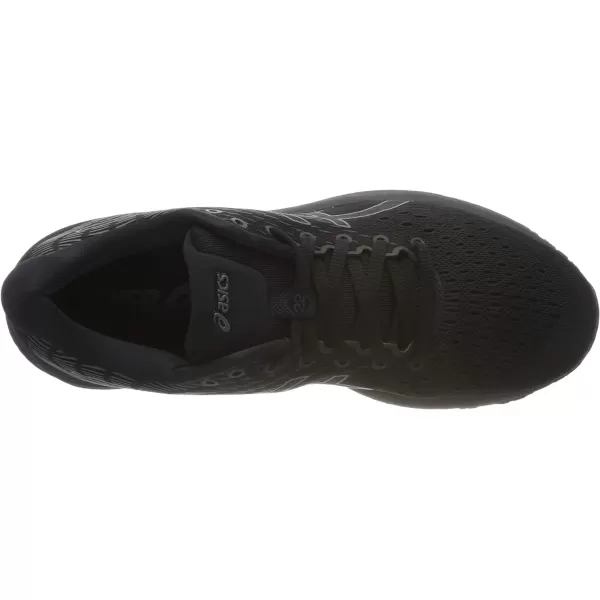 imageASICS Mens Evoride 2 Running ShoesBlack Carrier Grey