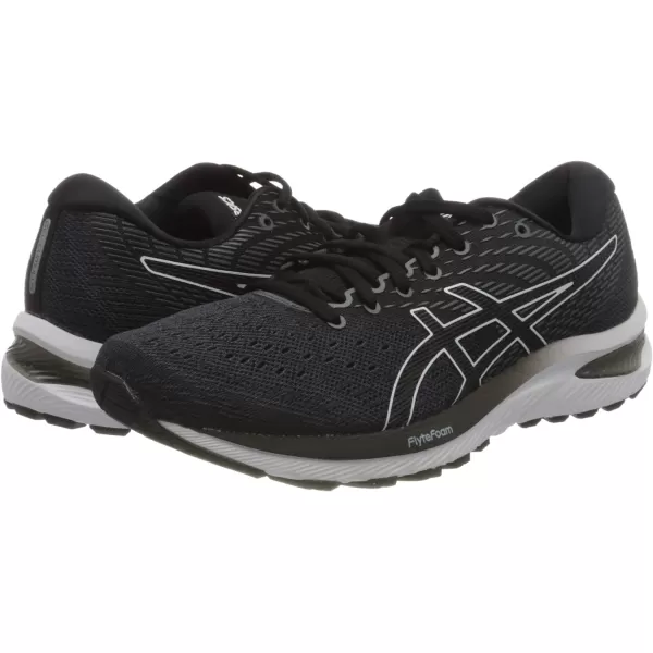 imageASICS Mens Evoride 2 Running ShoesCarrier Grey Black