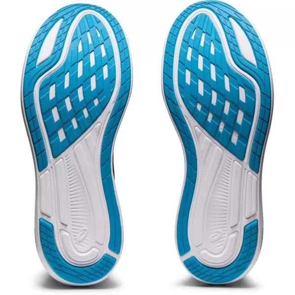 imageASICS Mens Evoride 2 Running ShoesFrench BlueHazard Green