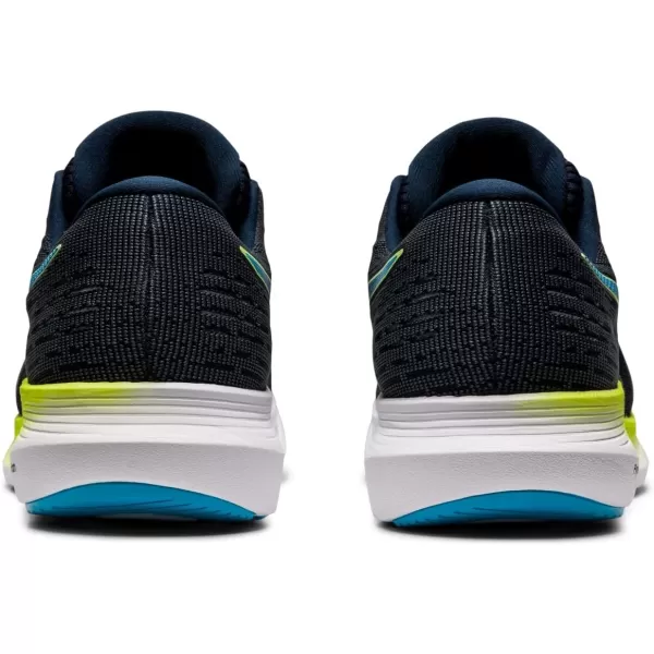 imageASICS Mens Evoride 2 Running ShoesFrench BlueHazard Green