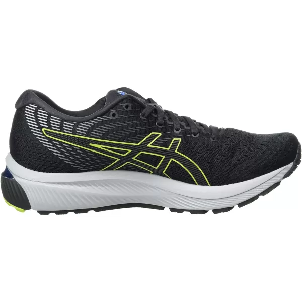 imageASICS Mens Evoride 2 Running ShoesGraphite Grey Lime Zest