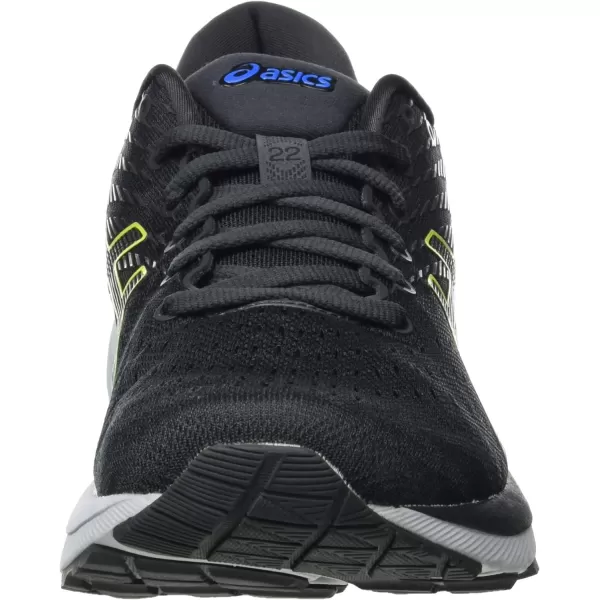 imageASICS Mens Evoride 2 Running ShoesGraphite Grey Lime Zest