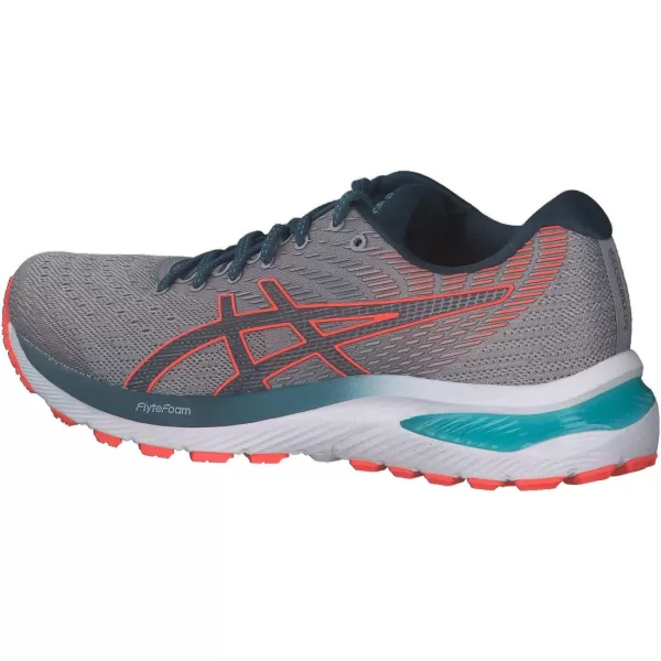 imageASICS Mens Evoride 2 Running ShoesPiedmont Grey Magnetic Blue