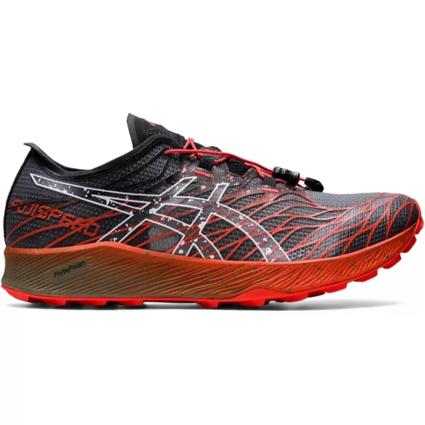 imageASICS Mens FUJISPEED Running ShoesBlackCherry Tomato