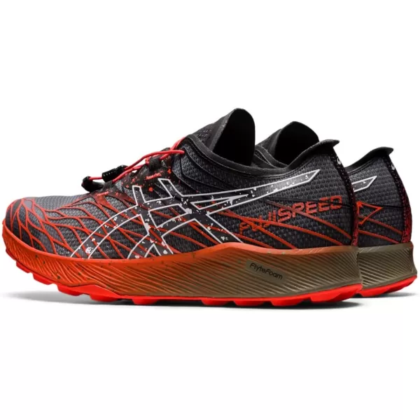 imageASICS Mens FUJISPEED Running ShoesBlackCherry Tomato