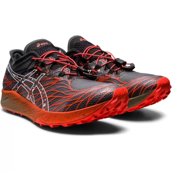 imageASICS Mens FUJISPEED Running ShoesBlackCherry Tomato
