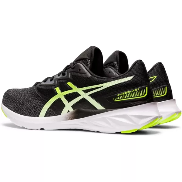 imageASICS Mens FUZEBLAST Running ShoesCarrier GreyHazard Green