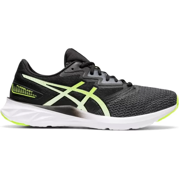 imageASICS Mens FUZEBLAST Running ShoesCarrier GreyHazard Green