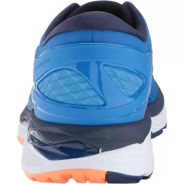 imageASICS Mens GELKayano 24 Athletic ShoeDirectoire BluePeacoatHot Orange