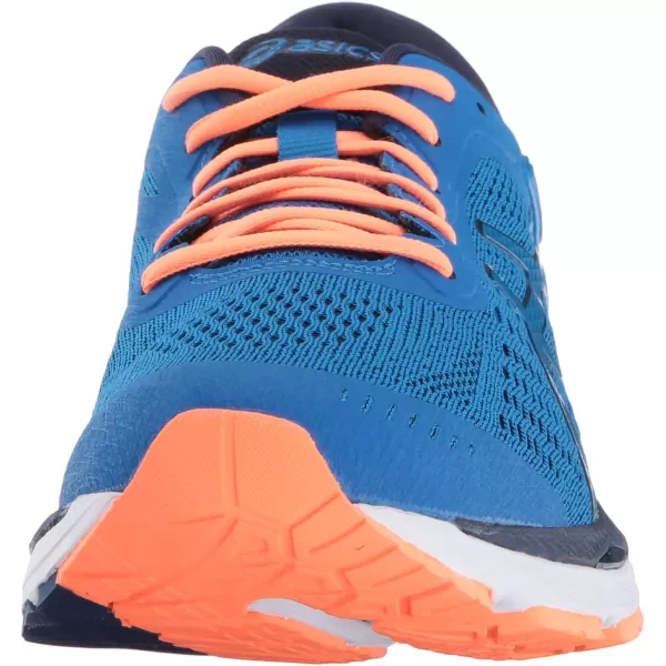 imageASICS Mens GELKayano 24 Athletic ShoeDirectoire BluePeacoatHot Orange