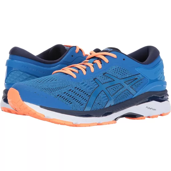 imageASICS Mens GELKayano 24 Athletic ShoeDirectoire BluePeacoatHot Orange