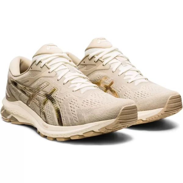 imageASICS Mens GT1000 10 Running ShoesCreamPutty