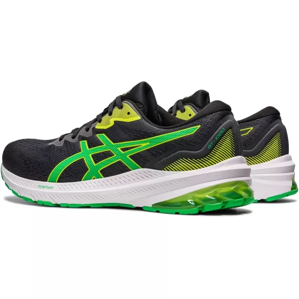 imageASICS Mens GT1000 11 Running ShoesBlackCilantro