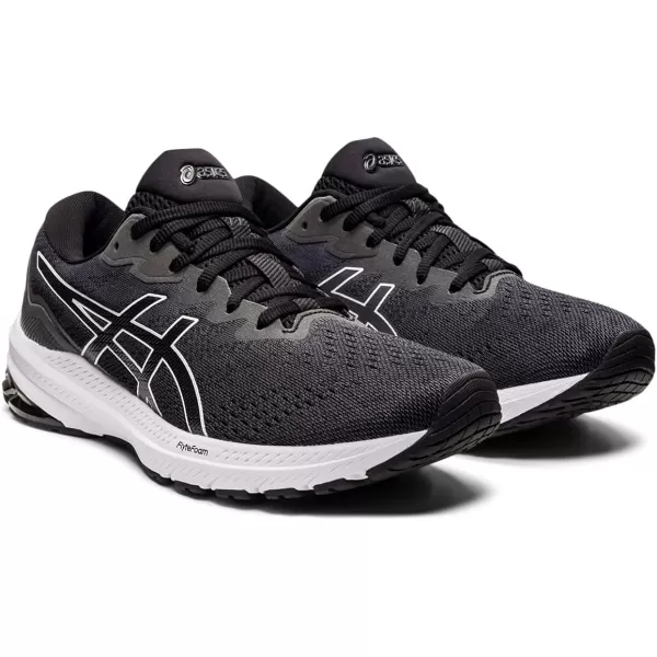 imageASICS Mens GT1000 11 Running ShoesBlackWhite