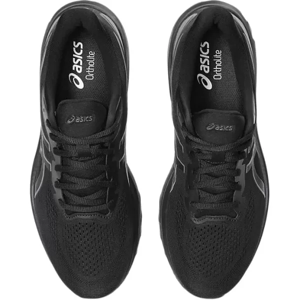 imageASICS Mens GT1000 12 Running ShoesBlackCarrier Grey
