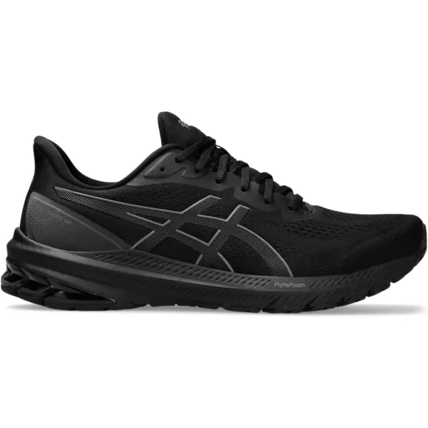 imageASICS Mens GT1000 12 Running ShoesBlackCarrier Grey