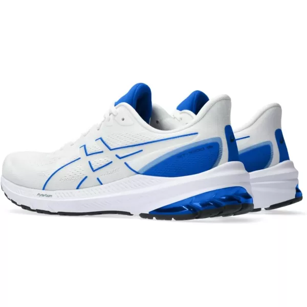 imageASICS Mens GT1000 12 Running ShoesWhiteIllusion Blue