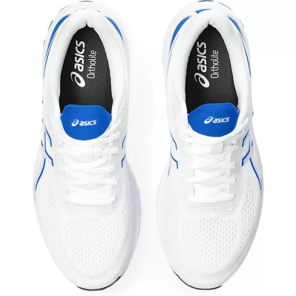 imageASICS Mens GT1000 12 Running ShoesWhiteIllusion Blue