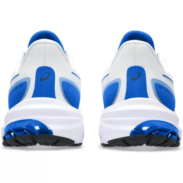 imageASICS Mens GT1000 12 Running ShoesWhiteIllusion Blue