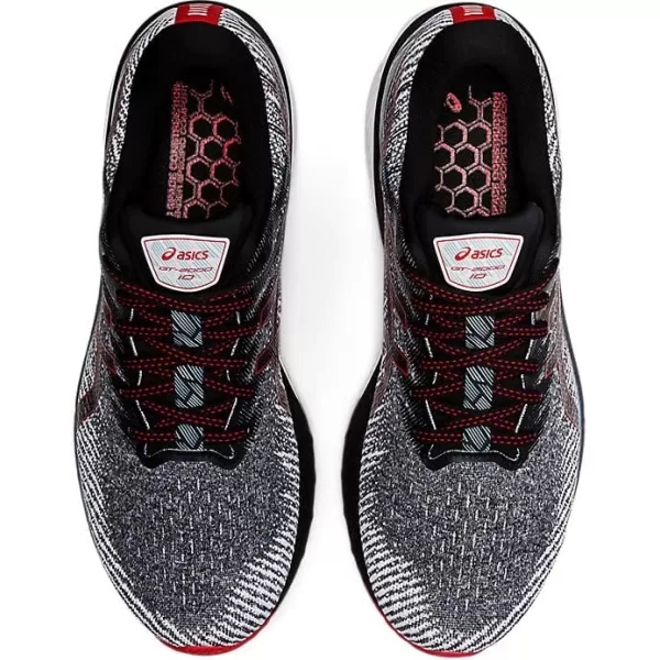 imageASICS Mens GT2000 10 Running ShoesBlackSpeed Red
