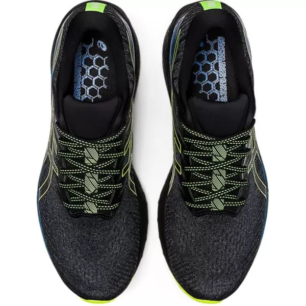 imageASICS Mens GT2000 10 Running ShoesGraphite GreySafety Yellow