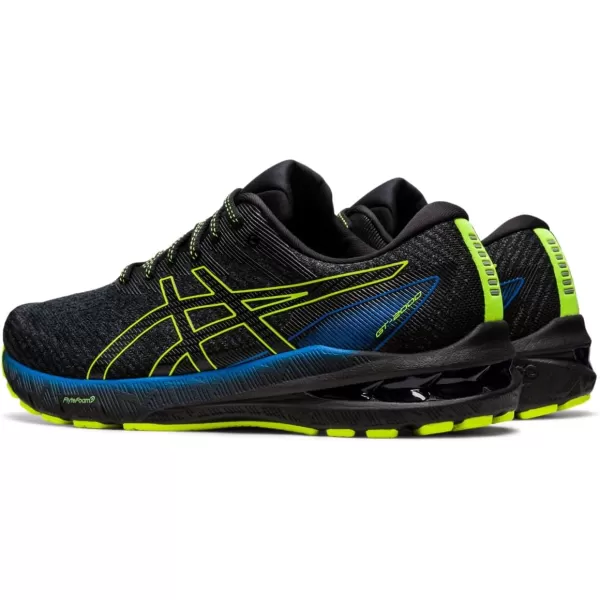 imageASICS Mens GT2000 10 Running ShoesGraphite GreySafety Yellow