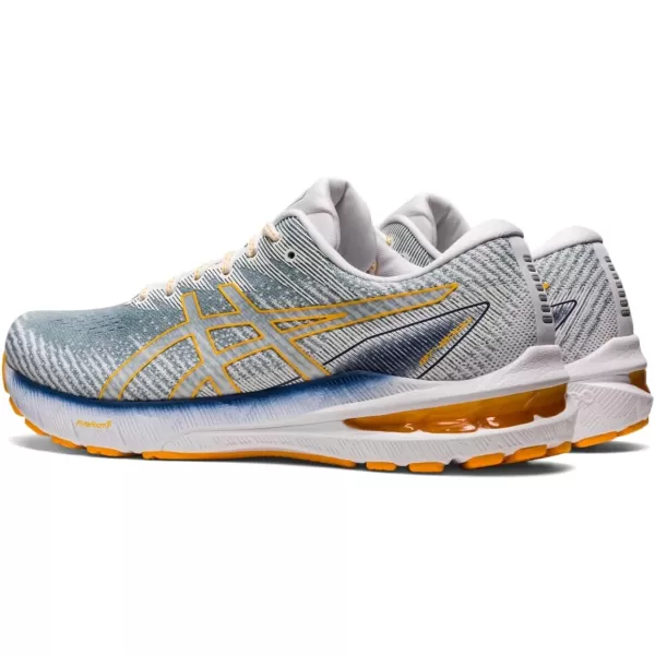 imageASICS Mens GT2000 10 Running ShoesLight SteelAmber